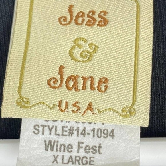 Jass & Jane Blouse Womens Extra Large Multicolor Long Sleeve Scoop Neck - Picture 5 of 6